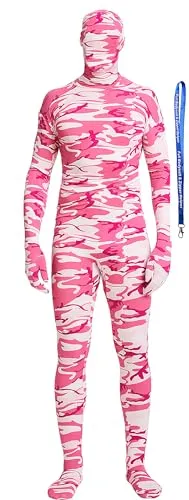 A suit in Camo Pink