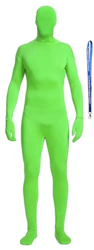 A suit in Lime Green