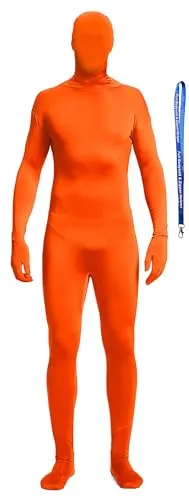 A suit in Orange