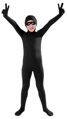 Kids' Open-Face Suit in Black