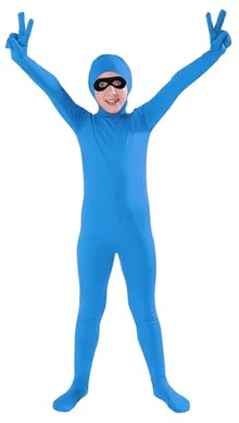 Kids' Open-Face Suit in Light Blue