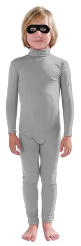 Kids' Suit, Bare Hands and Feet in Grey