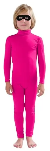Kids' Suit, Bare Hands and Feet in Hot Pink