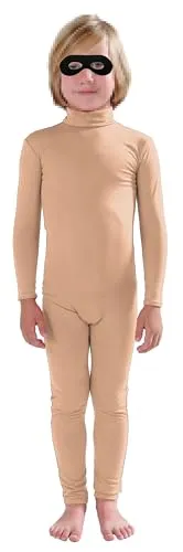 Kids' Suit, Bare Hands and Feet in Nude