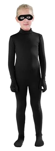 Kids' Suit, No Hood in Black