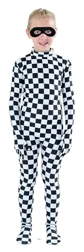 Kids' Suit, No Hood in Checker