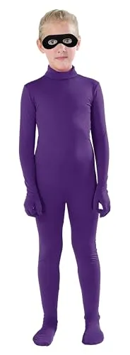 Kids' Suit, No Hood in Dark Purple