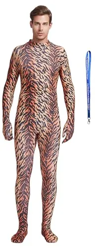 Men's Suit, No Hood in Tiger