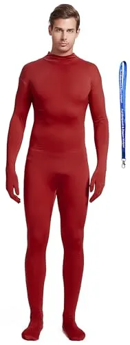 Men's Suit, No Hood in Wine