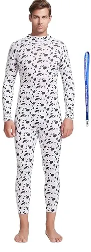 Men's Suit, No Hood, Bare Hands and Feet in Spot