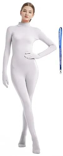 Women's Suit, No Hood in White