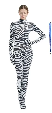 Women's Suit, No Hood in Zebra
