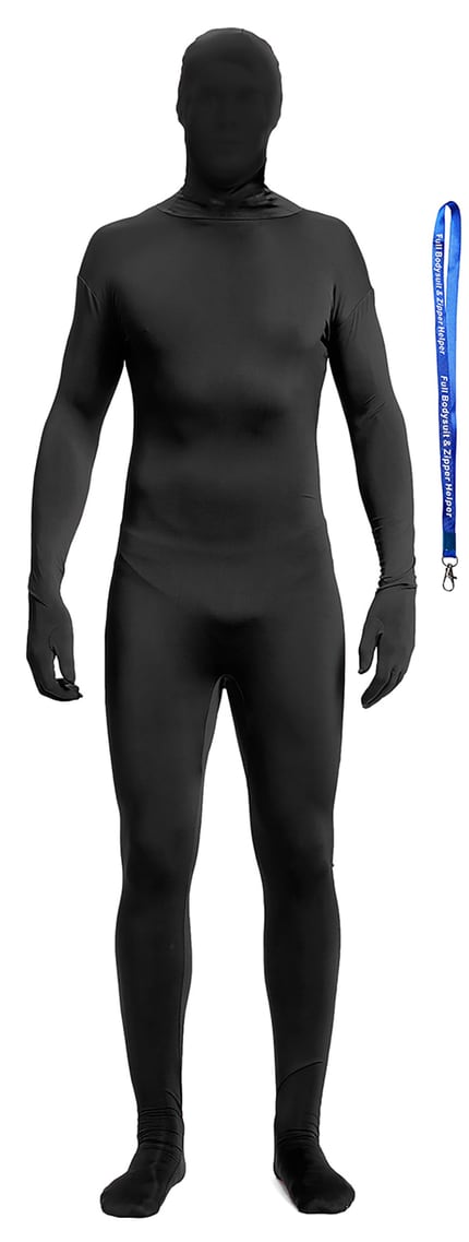 Full-Hood Suit with Zipper Helper