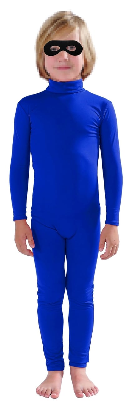 Kids' Suit, Bare Hands and Feet